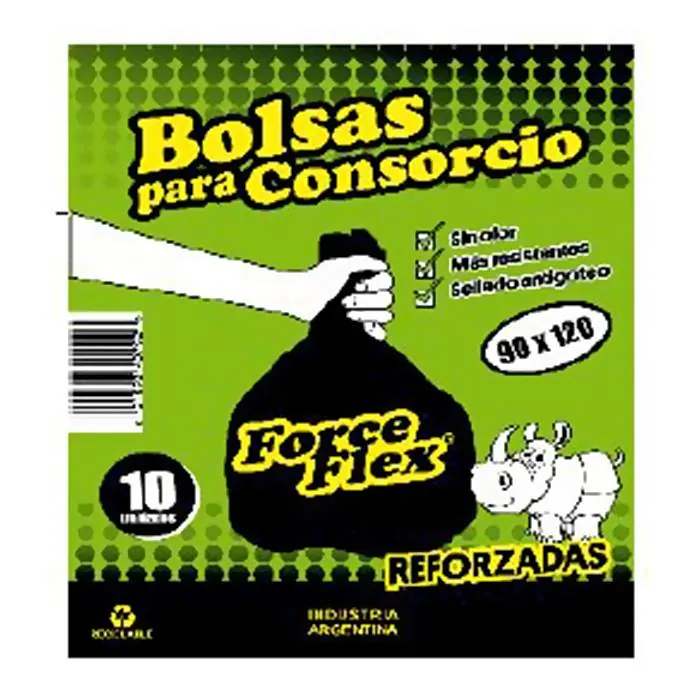 Bolsa Consorcio Forceflex 90X120X10 33Mic