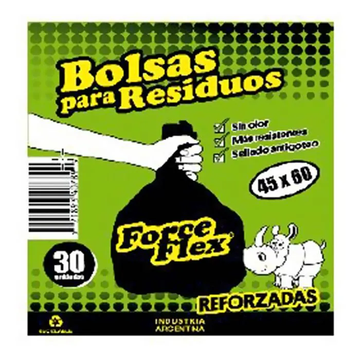 Bolsa Residuo Forceflex 45X60X30U 20Mic