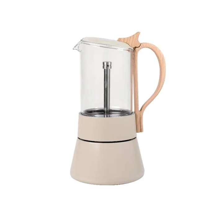 Cafetera Hudson Ita. Acero/Vidrio Harmony