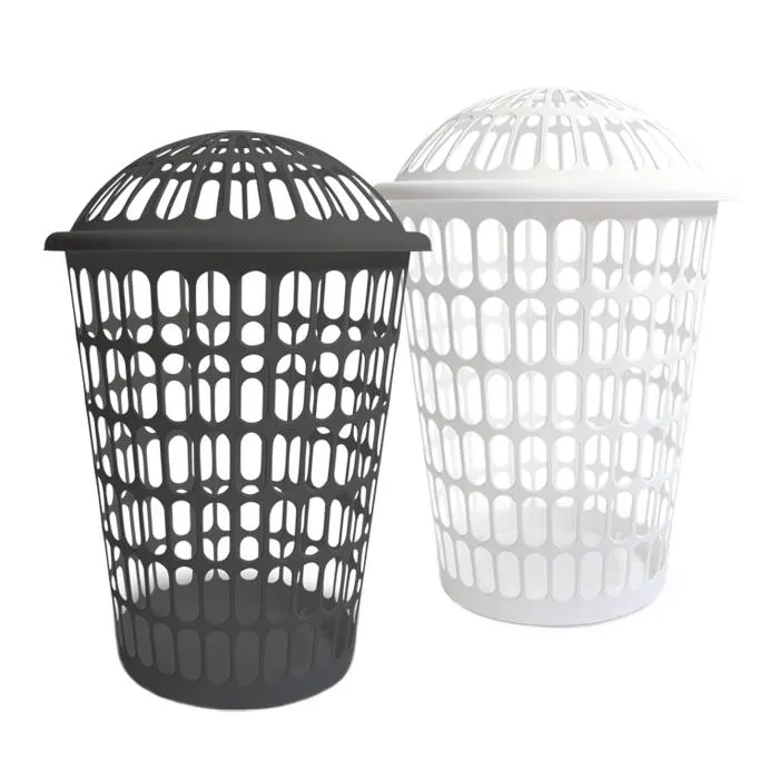Cesto Ropa Calado C/Tapa Deses Plast