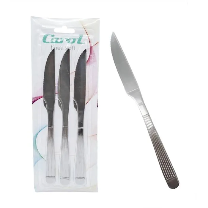 Cuchillo Acero Carol X 3