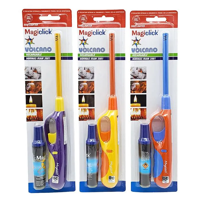 Encendedor Volcano + Recarga Magiclick