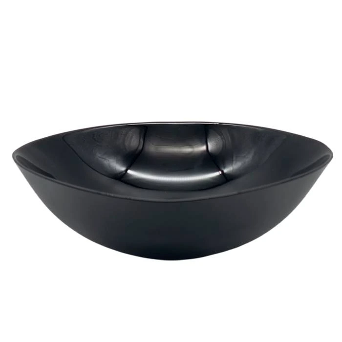 Ensaladera Cuad. Opal Negro 21Cm Carol