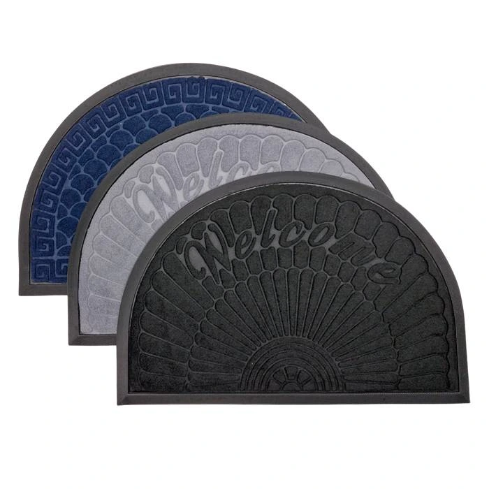 Felpudo Base Goma Reforzado Semicircular