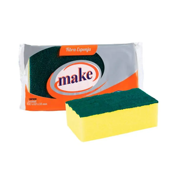 Fibra Esponja Cocina Lisa Make