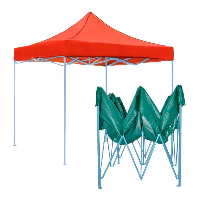 Gazebo Plegable 3X3 Mts. Lona-Hierro