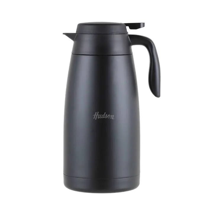 Jarra Termica Hudson Ac. Negra 2000Ml.