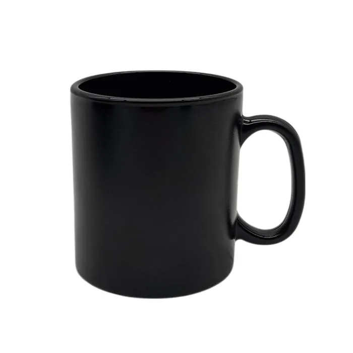 Jarro Mug Opal Negro 320Ml. Carol
