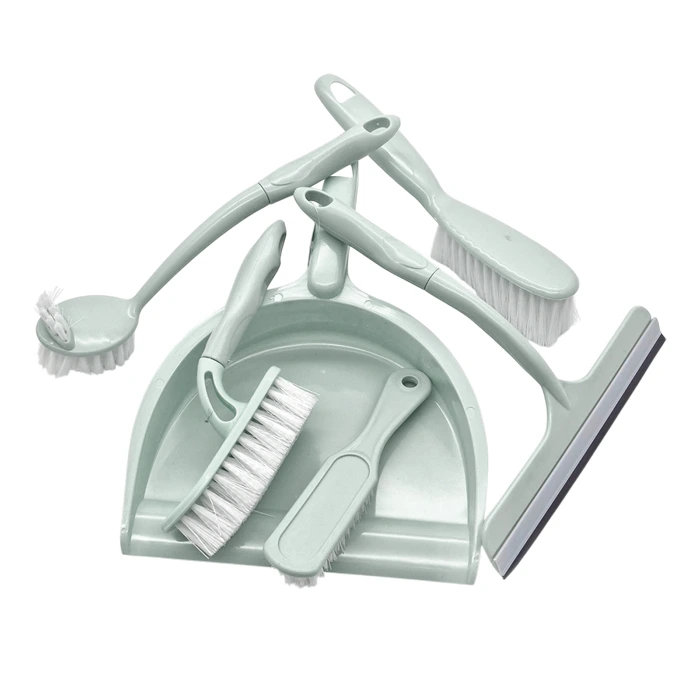 Kit X6 Articulos Limpieza Plastico