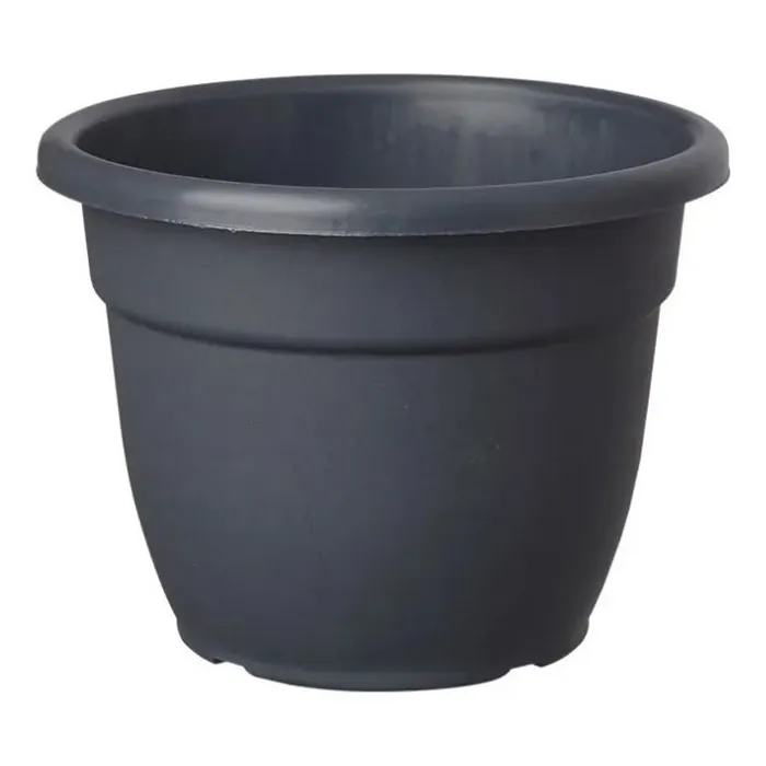 Maceta Eden 30Cm. Gris Azabache