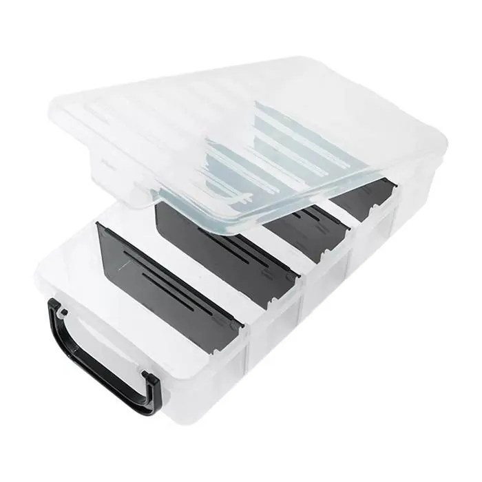 Maletin Organizador 5 Div. Cristal