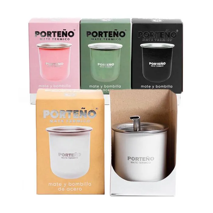 Mate Porteño Acero Color