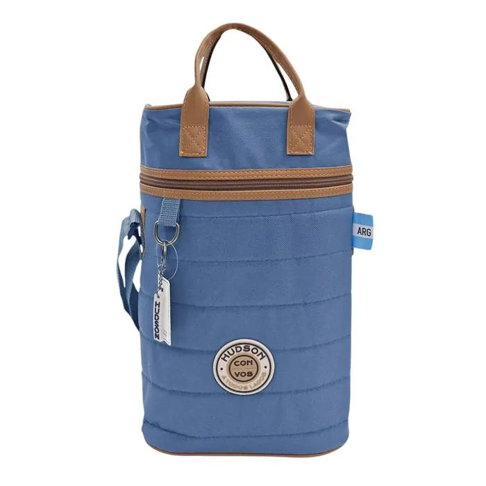 Mochila Matera Lona Azul Hudson