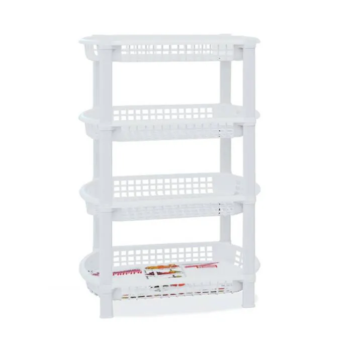 Organizador 4 Canastos Calado Ovalado