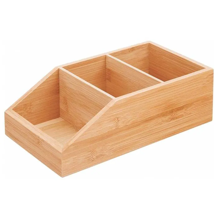 Organizador Bambu 3 Divisiones 26X15Cm Suka