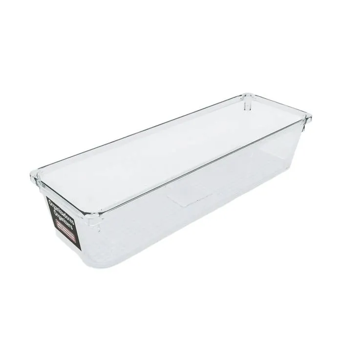 Organizador Cajón 23X7.7Cm. Cristal Pet