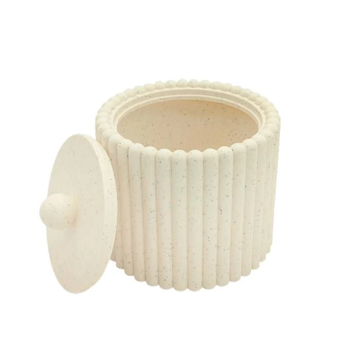 Organizador Plastico Rayas C/Tapa