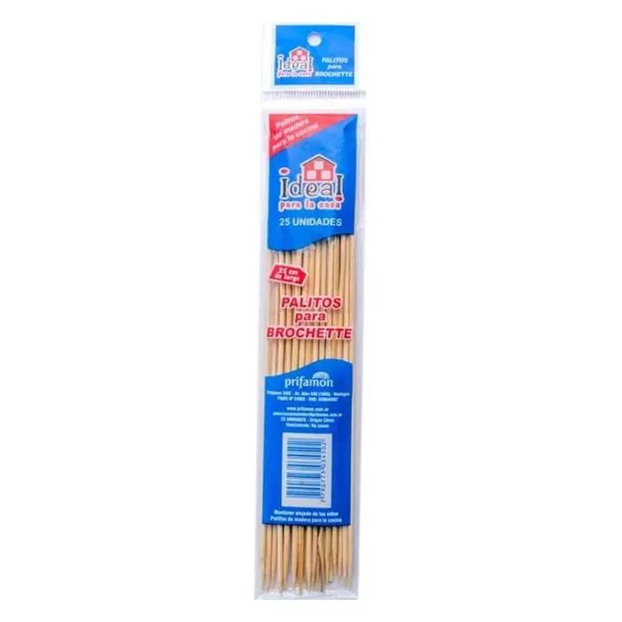 Palillo P/Brochette Ideal X25 U.