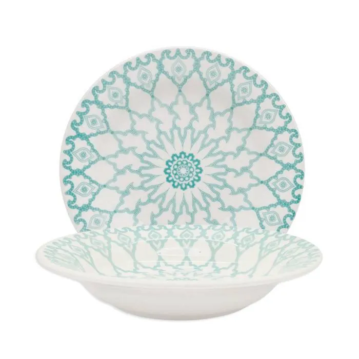 Plato Hondo Mandala 21Cm