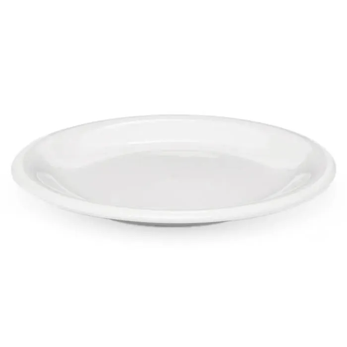 Plato Playo Ceram. Blanco Ancers