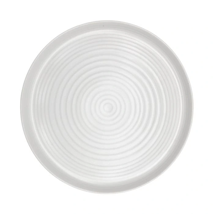 Plato Playo Gres Fusion Blanco 26Cm. Carol
