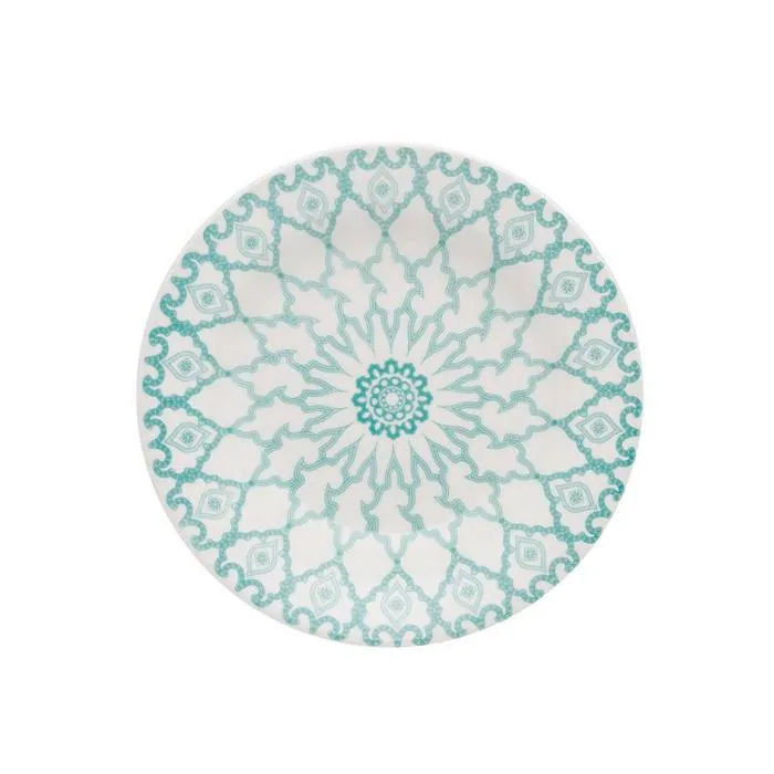 Plato Postre Mandala 18Cm