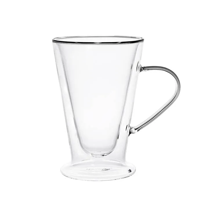 Taza Capuchino Doble Vidrio 200Cc
