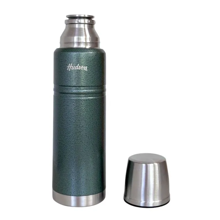 Termo Hudson de acero verde, 1 litro